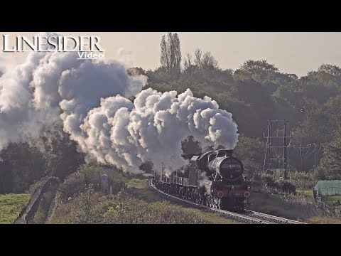 45690 Leander Returns to The East Lancs (October 2023)