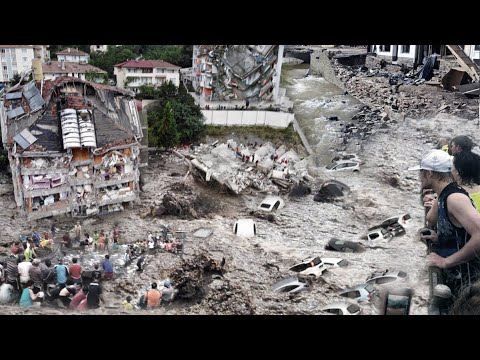 Incredible destruction in Russia! Nizhny Novgorod is completely flooded