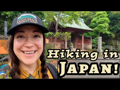 My First Solo Hike in Japan! Kamakura Daibutsu Hiking Trail Course, Kanagawa | The Great Buddha