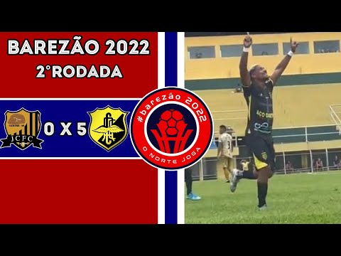 Gols - JC 0 x 5 Clipper - Barezão 2022 - 2° Rodada