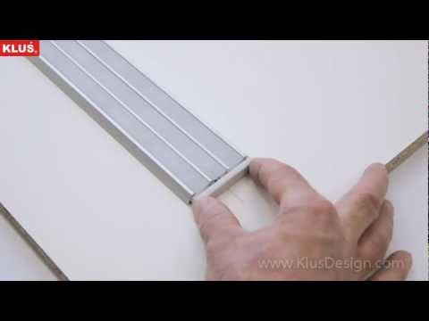 KLUS Triada LED Fixture Mounting End Cap Fasteners