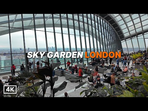 The BEST Free View in London? 😲 Sky Garden Walk with Epic Skyline Views | 4K HDR