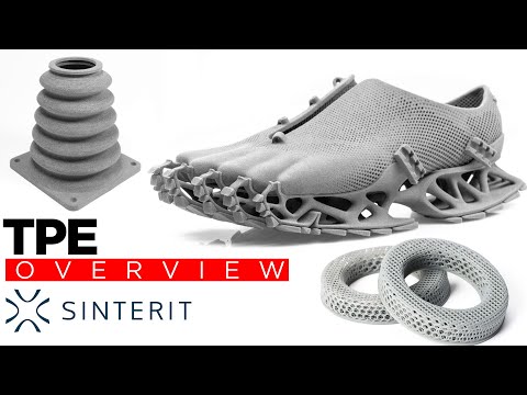 Sinterit TPE - Durable, Flexible Material For Gaskets, Shock Absorbers, Skin Touch - Vision Miner