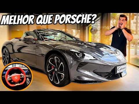 MG Cyberster 2027 - Super carro com preço de Golf GTI