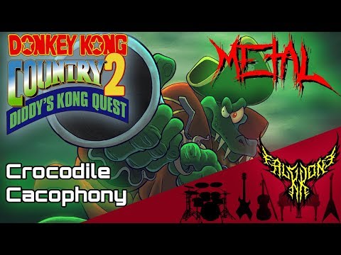 Donkey Kong Country 2: Diddy's Kong Quest - Crocodile Cacophony 【Intense Symphonic Metal Cover】