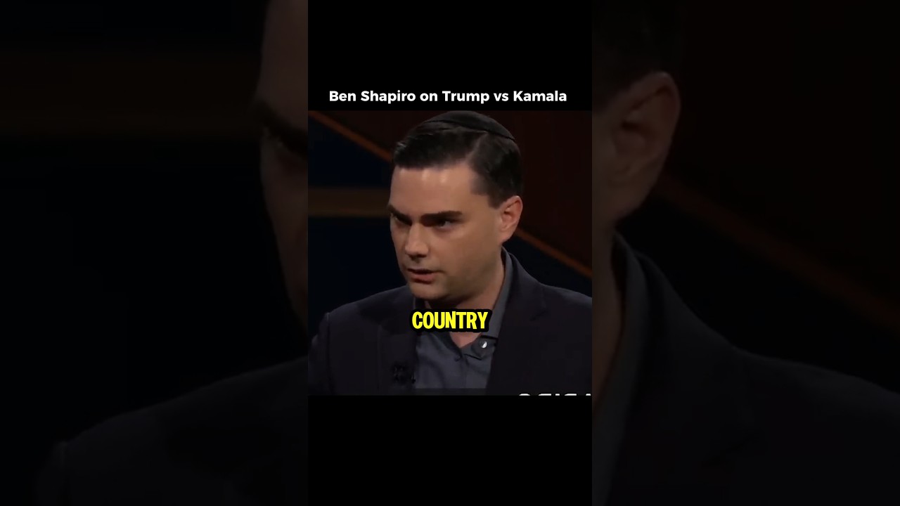 Ben Shapiro Explains Why He’d Vote Trump Over Kamala
