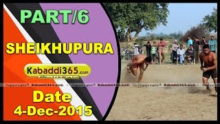 (1) Sheikhupura(Ludhiana) Kabaddi Tournament 4 Dec 2015