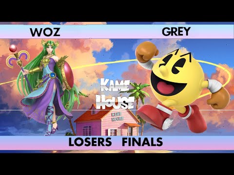 4o4 Kame House MIDLEVEL SLUMS 21 - GUMP2| Woz (Palutena, Mewtwo) vs Grey (Pac-Man) - Losers Final