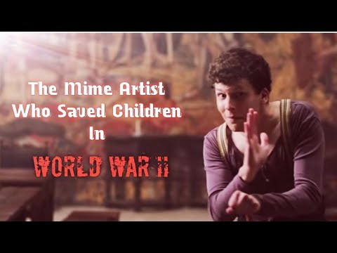 Marcel Marceau-French Mime Artist Who Saved Children In World War II