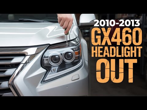 Lexus GX460 Headlight Removal - How To Replace Headlamps