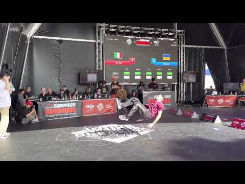 JET LEG VS GIMNAST | WDSF BBOY TOP 64 | EUROPEAN BREAKING CHAMPIONSHIPS 2023 ALMERIA SPAIN