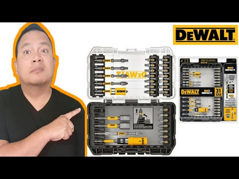 DeWALT MAX IMPACT 31 pcs Scewdriving Set DWAMI31