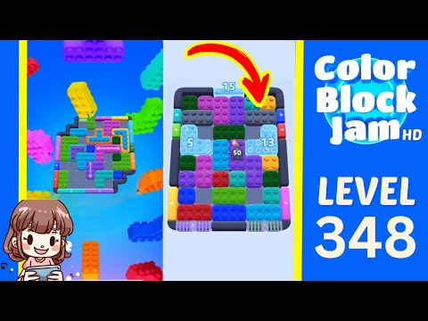 Color Block Jam Level 348 Solution Walkthrough