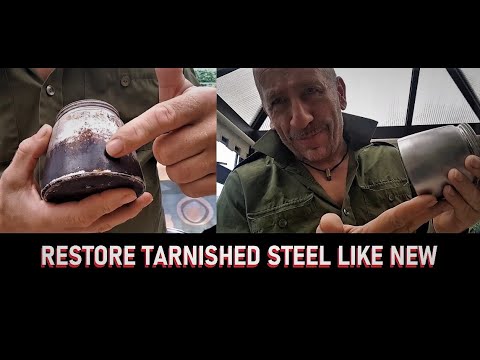 Remove BLACK TARNISH Restore (Stainless...