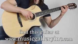 Video thumbnail for SOLD! Taylor 414CE Nylon Natural | The Music Gallery by musicglryinc