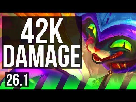 SHACO vs MALPHITE (JGL) | 42K damage, Good KDA: 18/2/13, 5k gold comeback | EUW Master | 26.1