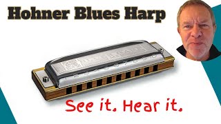 Video thumbnail for Hohner Blues Harp Harmonica review. Ben Hewlett by Harmonica Mastery