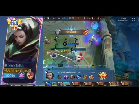 BENEDETTA SUPER AGGRESSIVE GAMEPLAY🔥WITH 2 SAVAGE!!