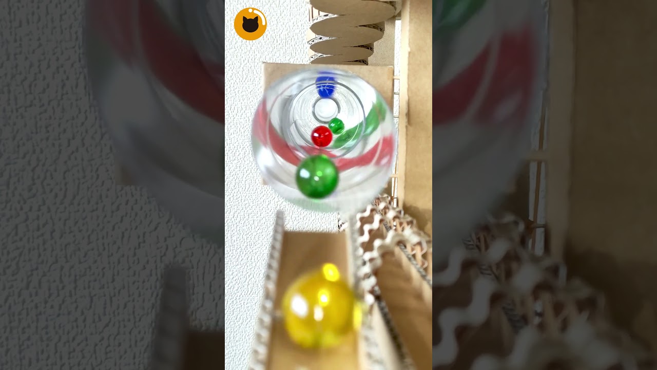 ビー玉専用道路   #marblerun #ビー玉コースター