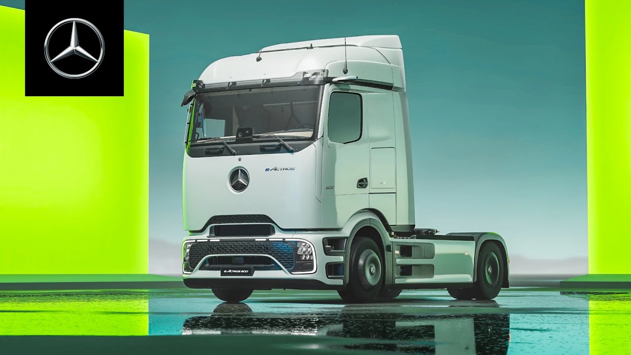 Discover the eActros 600 — video thumbnail (YouTube)