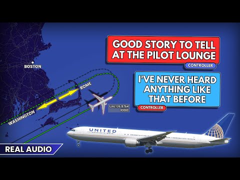 “I've never heard anything like that before”. United Boeing 767 returns for unusual reason. Real ATC