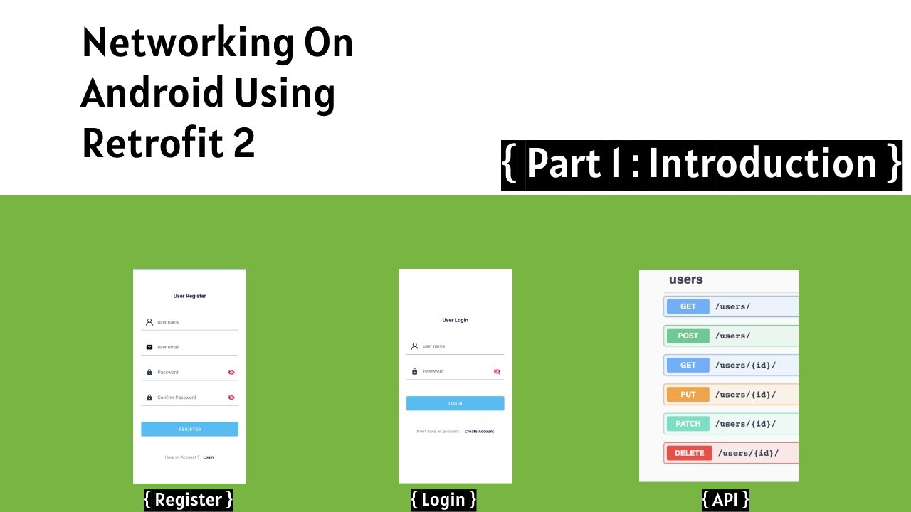 Networking on Android using Retrofit2 and Restful API