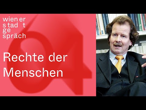 Manfred Nowak: Menschenrechte in Österreich und der Welt | Wiener Stadtgespräch Video-Thumbnail von YouTube