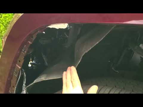 Jeep Grand Cherokee L Front Fascia Removal - Additional Fender Liner Nut