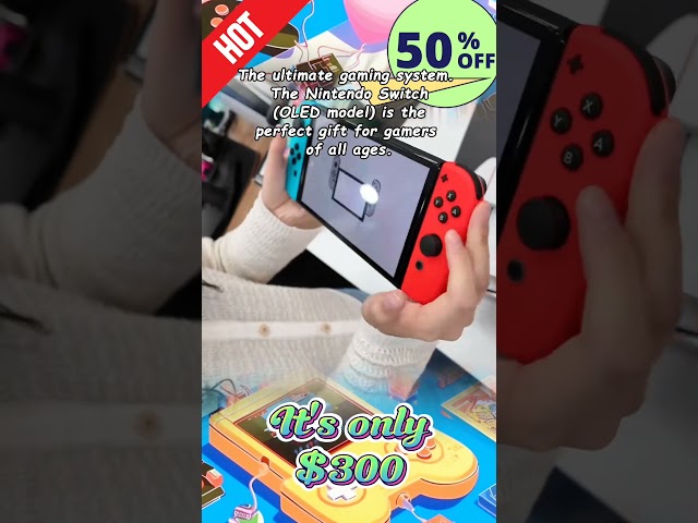 Vídeo relacionado con Nintendo Switch (versión OLED) Azul Neón/Rojo Neón + Nintendo Switch Online - 12 Meses (Código de descarga)