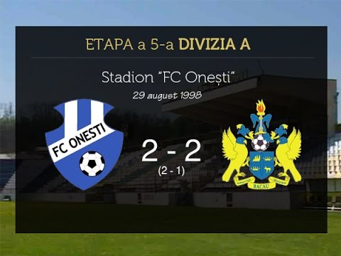 29.08.1998 FC Onesti - FCM Bacau 2-2, Etapa a 5-a, Divizia A