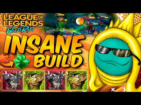 WILD RIFT | RAMMUS INSANE BUILD CARRIES MY TEAM IN WILD RIFT | RAMMUS GAMEPLAY