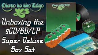 Unboxing the Yes - Close to the Edge 5CD/BD/LP Super Deluxe Box Set | Vinyl Community