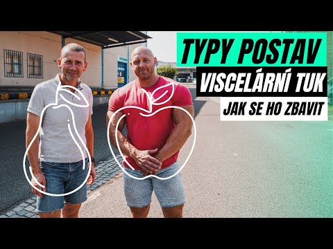 TYPY POSTAV | Jablko nebo hruška? Ukládání viscerálního (útrobního) tuku a rizika. Pivní pupek.