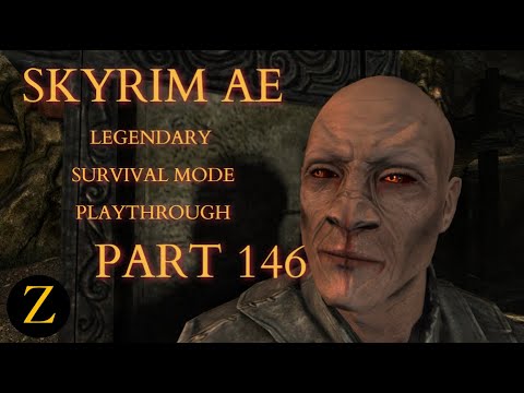 Skyrim Anniversary Edition / Legendary Difficulty Survival Mode Part 146 - Movarths Lair