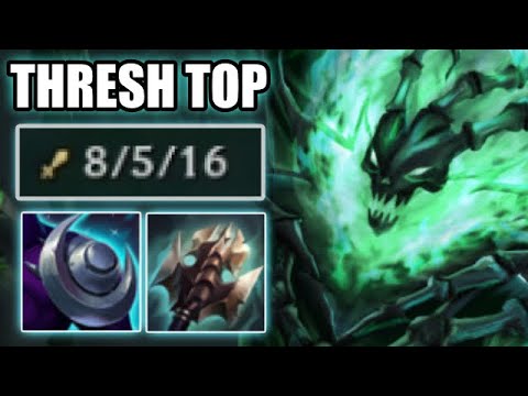 I Built EVENSHROUD on TOP THRESH - Thresh vs Sett - League of Legends Off Meta
