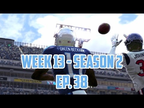 Madden 16 Titans Connected Franchise: Week 13 vs. Texans [Ep. 38] (Season 2)