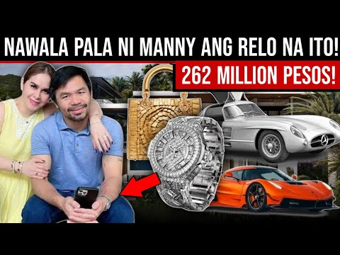 ITO PALA ANG MGA MAMAHALING RELO, BAG AT CARS COLLECTION NINA MANNY AT JINKEE PACQUIAO