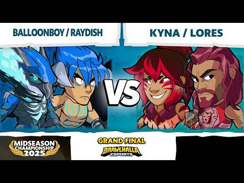 Kyna & Lores vs Raydish & BalloonBoy - Grand Final - Midseason Championship 2025 - LAN 2v2