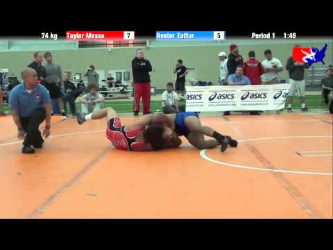 Taylor Massa vs. Nestor Taffur at 2013 ASICS University Nationals - FS