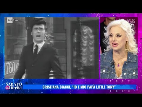 Cristiana Ciacci, la figlia di Little Tony si racconta - Sabato in diretta 25/01/2025
