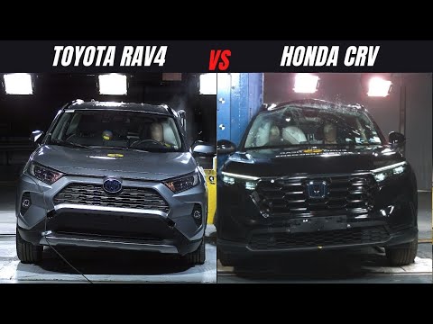 Toyota RAV4 vs Honda CR-V: Which SUV Survives BRUTAL Crash Tests?