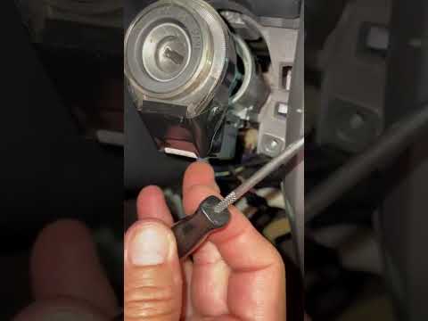 removal of ignition lock cylinder fourth generation Toyota 4runner