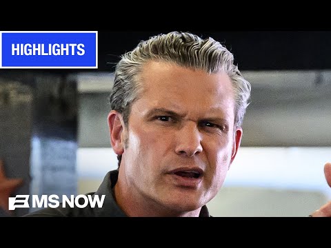 Hegseth’s ‘DAMAGING’ Pentagon leadership causing a 'trickle down effect' | MS NOW Highlights