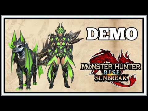 MH Rise Sunbreak DEMO + ein bissl Gameplay zu Monster Hunter Rise (deutsch)