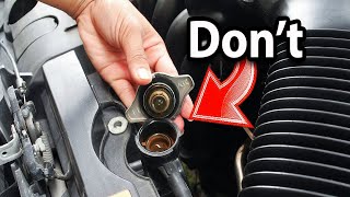 IF YOUR BMW COOLANT LOOKS LIKE THIS DON'T TOUCH IT!!