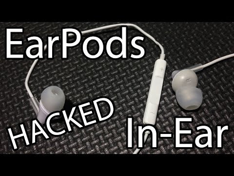 Convert EarPods to In-Ear Headphones 