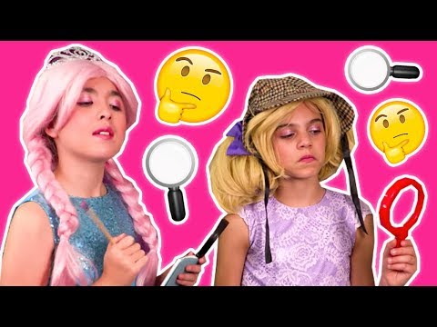 Detective Princess Mystery: Where Is Malice's Pet Spider? 🕷️ Princesses In Real Life | Kiddyzuzaa