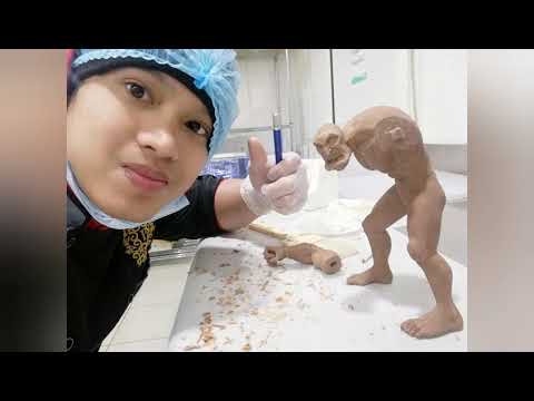 Chocolate showpiece warcraft theme in collaboration with chef karim ouattia