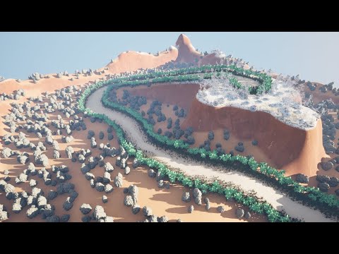 Unreal Engine 5.2 PCG Tutorial - Sampling Landscape Auto Materials