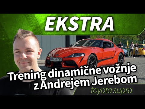 2024 Andrej Jereb, toyota supra in trening dinamične vožnje